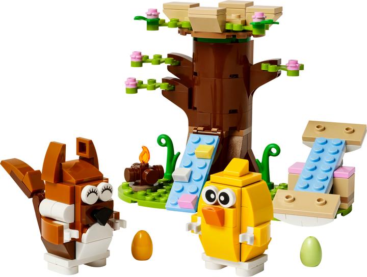Produktbild LEGO Seasonal Frühlingstierspielplatz 40709 (40709, LEGO Saisonale Sets)