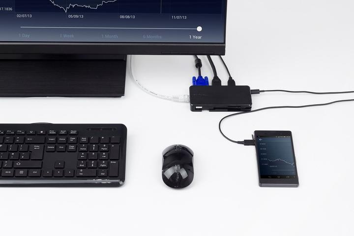 Image du produit Targus Adaptateur USB pour écrans multiples (Port de connexion (propriétaire), 1 ports)