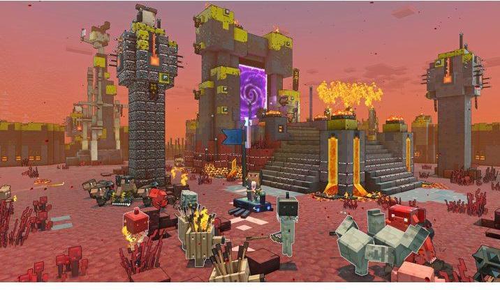 Actual product image Mojang Minecraft Legends (Deluxe Edition) - Nintendo Switch - Real Time Strategy - PEGI 7 (Switch, Switch Lite, Switch OLED, EN)