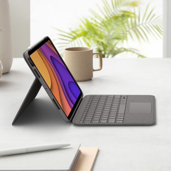 Actual product image Logitech Folio Touch (DE, iPad Air 2020 (4. Gen), iPad Air 2022 (5th Gen))