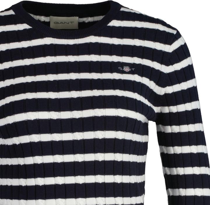 Immagine prodotto GANT Stretch Cotton Cable Stripe C-Neck (S)