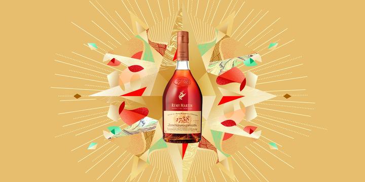 Produktbild Rémy Martin 1738 ACCORD ROYAL Cognac Fine Champagne 40% Vol. 0,7l in Geschenkbox mit Shaker (1 x 70 cl)