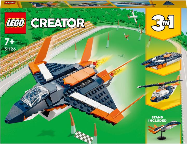 Actual product image LEGO Supersonic jet (31126, LEGO Creator 3-in-1)