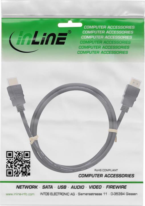 Produktbild InLine HDMI Kabel (3 m, HDMI)