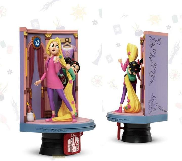 Image du produit Beast Kingdom Ralph reichts - Rapunzel & Vanellope D-Stage
