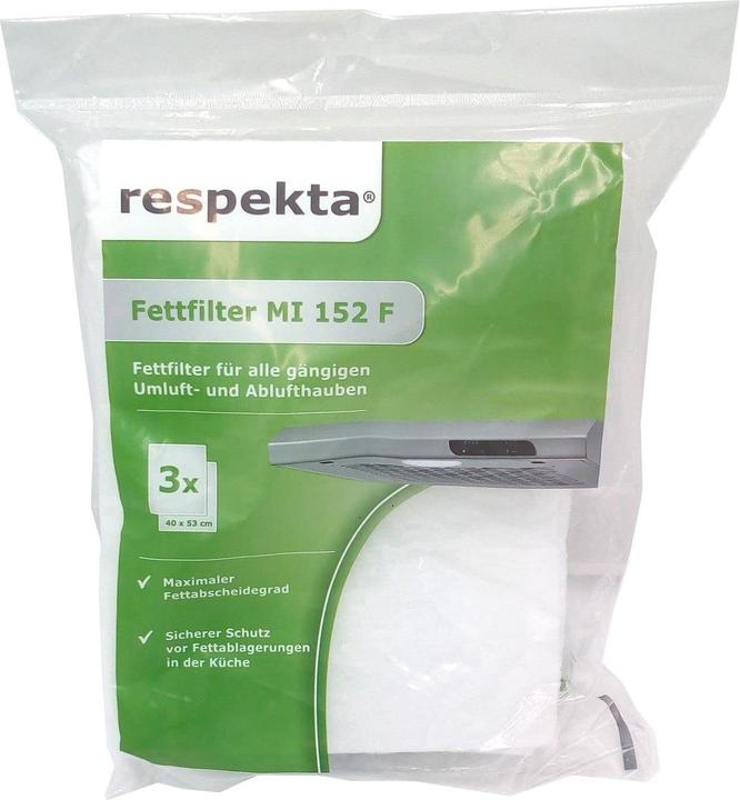 Produktbild Respekta Resp Fettfiltervlies MI152F 1 Set = 3 Stk.