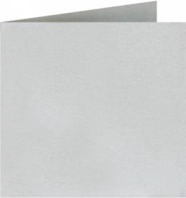 Produktbild Artoz Karten Glaze quadratisch white shine 5 Stk. (Quadrat, 5 x)