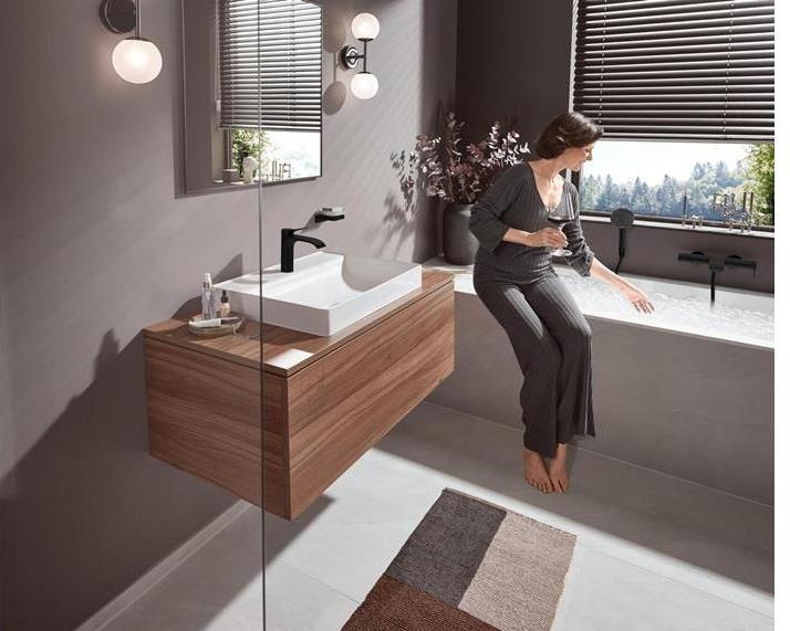 Produktbild hansgrohe Vivenis Einhebel-Waschtischmischer 110 (mattschwarz)