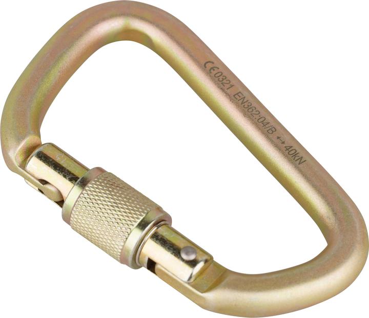 Produktbild Mamutec Stahl Karabiner mit Sicherung 111 mm