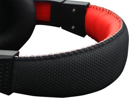 Image du produit Redragon Casque/écouteur H120 Bandeau filaire Gaming Noir, Rouge (Filaire)