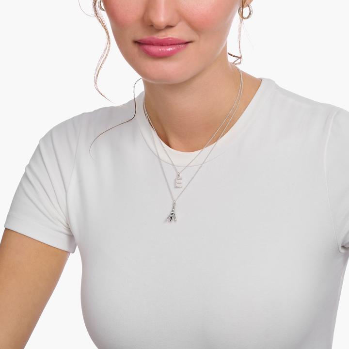 Immagine prodotto Thomas Sabo Catena con ciondolo a forma di lettera R argento (Argento 925, 38 - 45 cm)