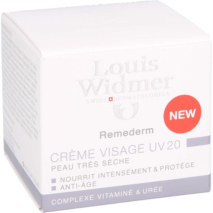 Actual product image Louis Widmer Remederm face cream UV perfumed (50 ml, Day cream, SPF 30)