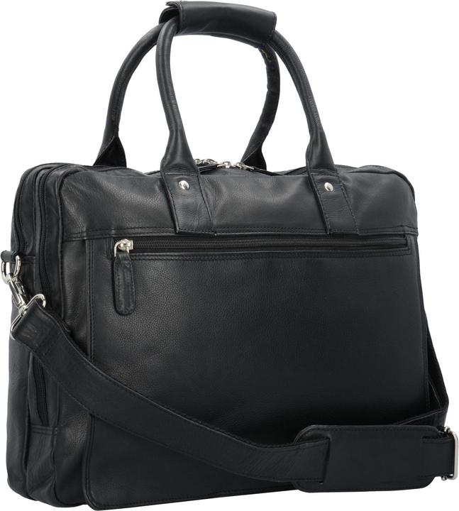 Image du produit Dermata Porte-documents en cuir 39 cm Compartiment pour ordinateur portable