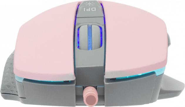Produktbild White Shark Gaming mouse Gareth Pink with RGB illumination (Kabelgebunden)