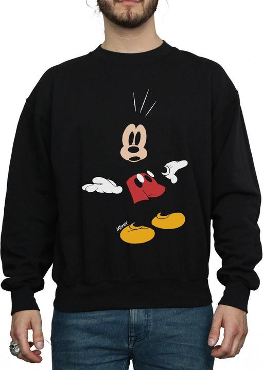 Immagine prodotto Disney Felpa uomo Mickey Mouse Surprised in cotone (S)