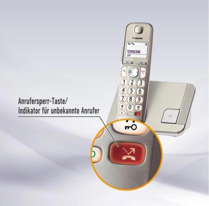 Produktbild Panasonic KX-TGE250SLN DECT Telefon