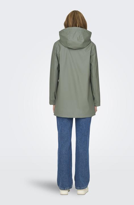 Produktbild Only Einfarbiger Regenjacke Regenmantel (XL)