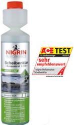 Actual product image Nigrin Windscreen washer fluid concentrate 1:100 Desgn250ml (0.25 l)