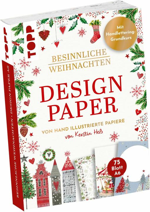 Produktbild Topp Hess:Design Paper Besinnliche Weihnachte (16 Stk.)