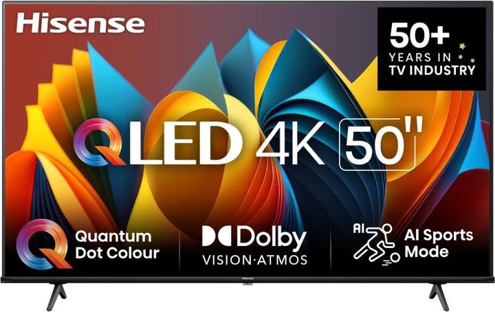 Actual product image Hisense TV 50E79NQ Smart TV 50 Inch 4K (50", QLED, 4K)
