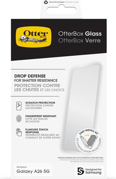 Image du produit OtterBox Protection d'écran (1 pièce(s), Samsung Galaxy A26)