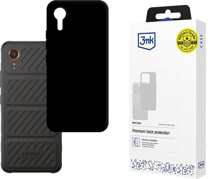 Image du produit 3MK Mobiili tagakaas Galaxy XCover7, mat must (Samsung Galaxy Xcover 7)