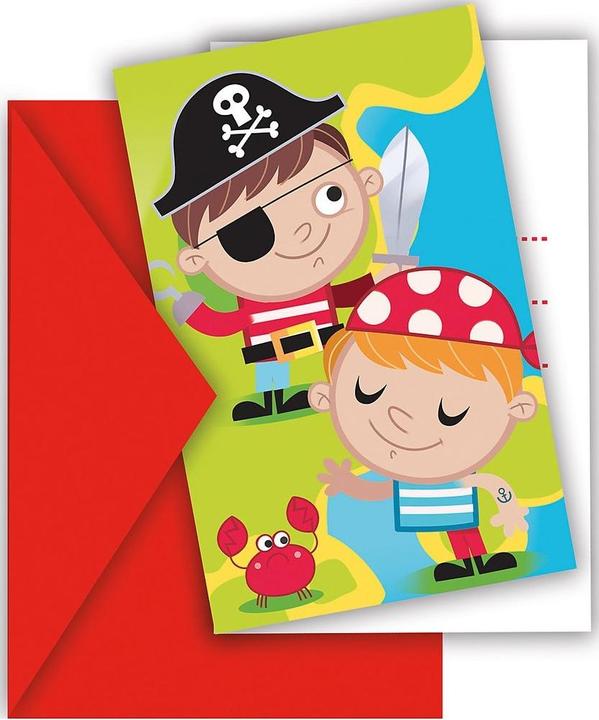 Produktbild Amscan Kinderparty Einladung und Couvert (6 Stk.)