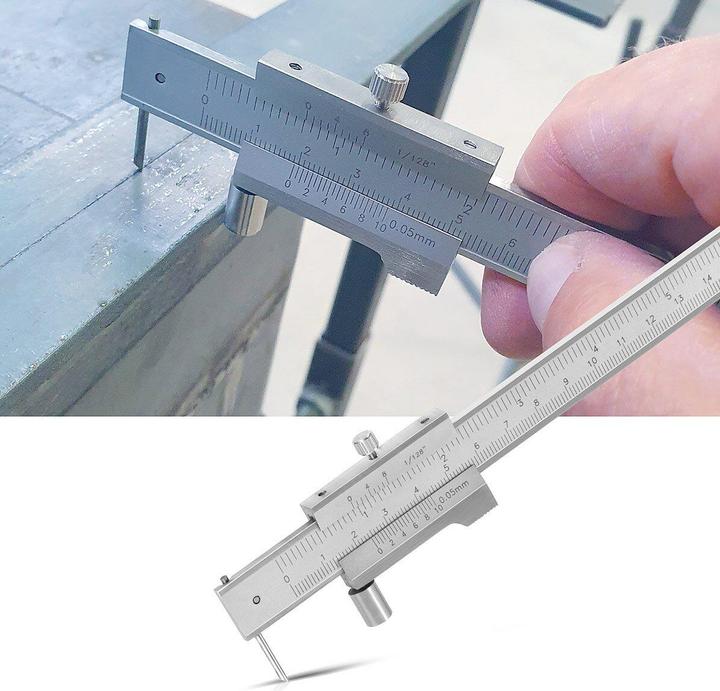 Actual product image Stahlwerk Caliper gauge Caliper gauge 0-200 mm DIN 862 with vernier (26.50 cm)