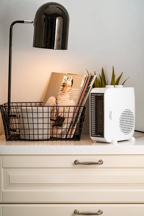 Produktbild Adler Heater AD 7725w Fan heater, 2000 W, Number of power levels 2, Baltas (2000 W)