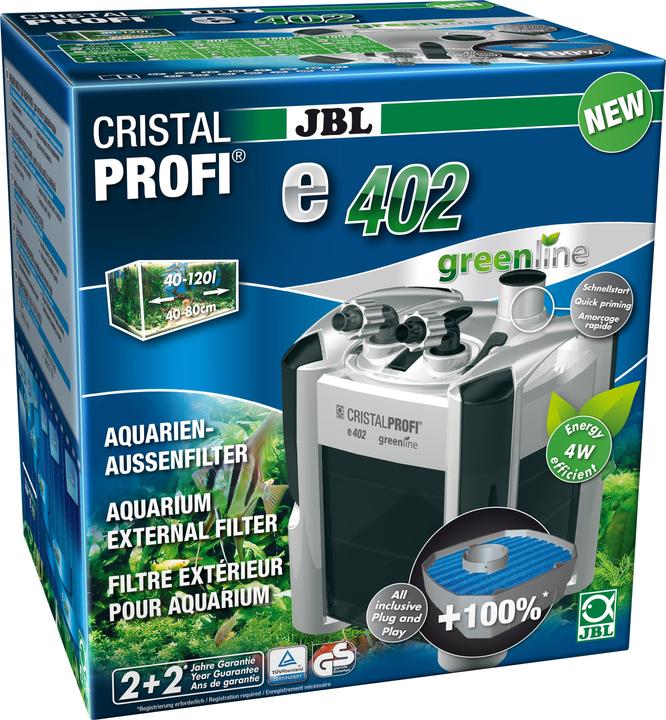 Produktbild JBL Aquaristik und Terraristik Cristalprofi (120 l, Aussenfilter, Salzwasser)