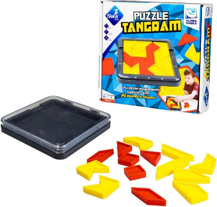 Produktbild Clown games Clown-Spiele Tangram (Deutsch, Französisch, Niederländisch, Englisch)