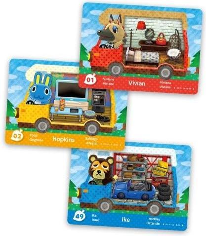Actual product image Nintendo Animal Crossing: New Leaf amiibo cards (3 pcs.) (Switch)