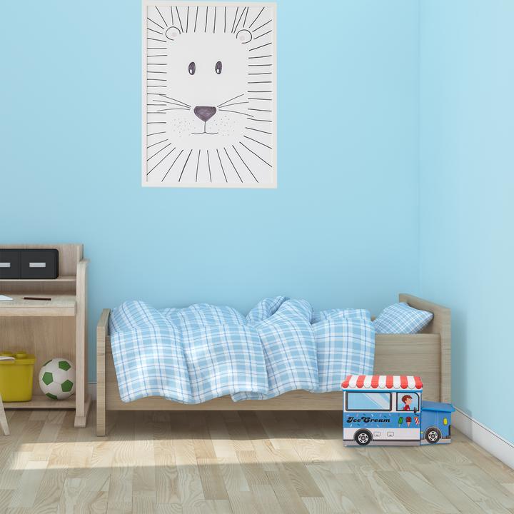 Actual product image Relaxdays Children's Storage Ottoman