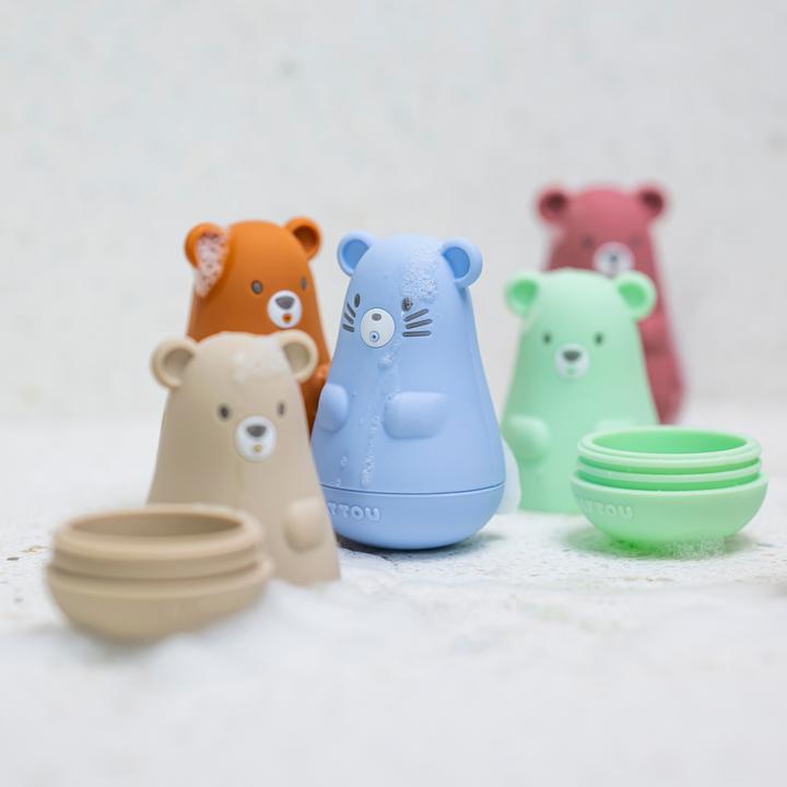 Produktbild GCS NATTOU Bath toys set blue mix