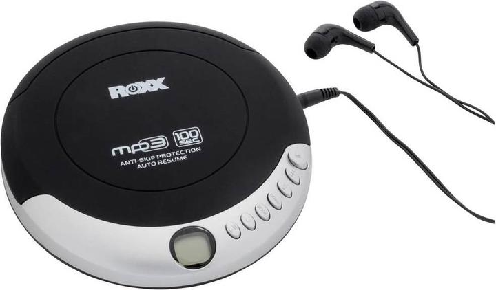 Image du produit Roxx PCD 501 Lecteur CD portable CD, MP3 Noir