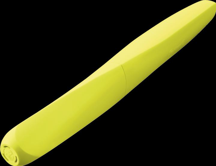 Produktbild Pelikan Füller Twist Feder M, Neon, universell für Rechts- und Linkshänder, Blisterkarte (Green, Yellow, 1 x)