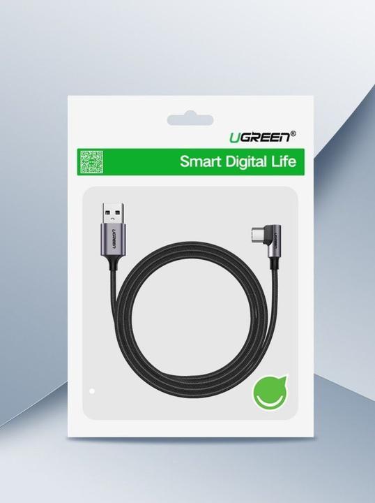 Actual product image Ugreen Right Angle (1 m, USB 2.0, 18 W)