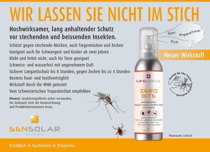 Image du produit Sensolar Zero Bite 100ml (100 ml)