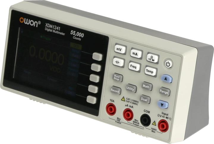 Actual product image Owon Tisch-Multimeter, XDM1241, TRMS, 8,9 cm (3,5") LC-Display