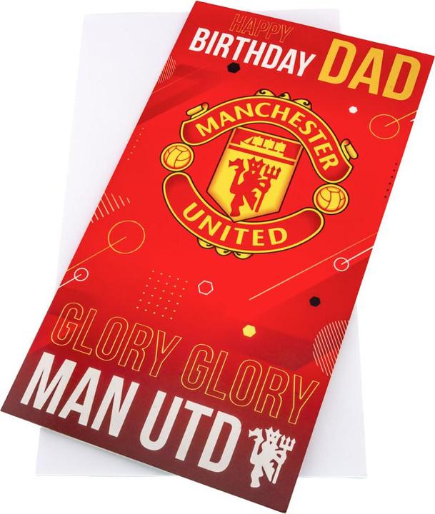 Image du produit Manchester United FC - Carte d'anniversaire DAD (1 pcs)
