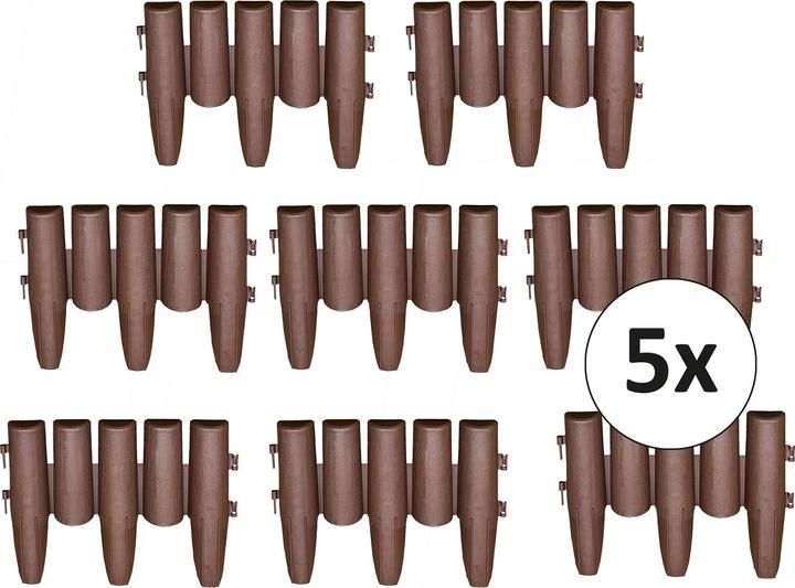 Produktbild HTI-Living Beeteinfassung Palisade (1100 cm)