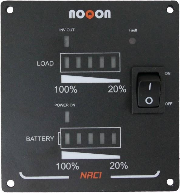 Noqon NRC1 Remote control with charge level indicator for inverter
