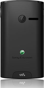 Actual product image Sony Ericsson Yendo - Black/Black (2.60", 2 Mpx)