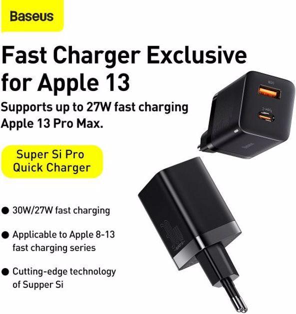 Productafbeelding Baseus Super Si Pro Snellader (30 W)