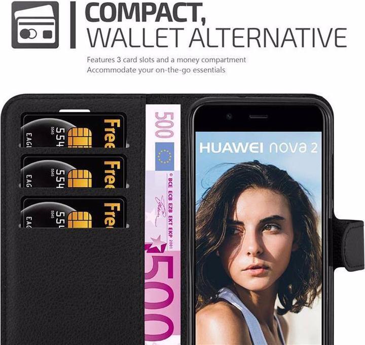 Productafbeelding Cadorabo Boek met kaft met standfunctie (Huawei Nova 2)
