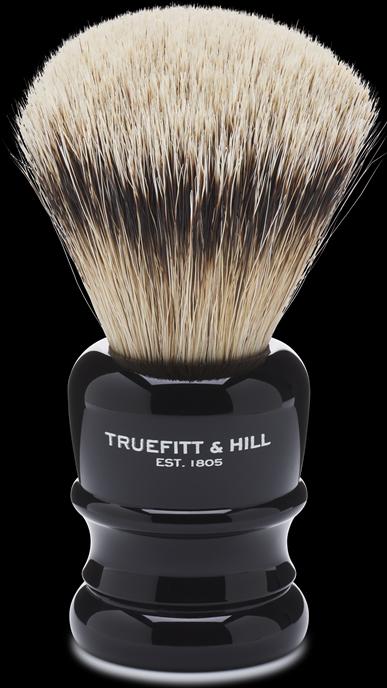 Produktbild Truefitt & Hill Rasierpinsel Silberspitz Wellington Faux Ebony (Rasierpinsel)