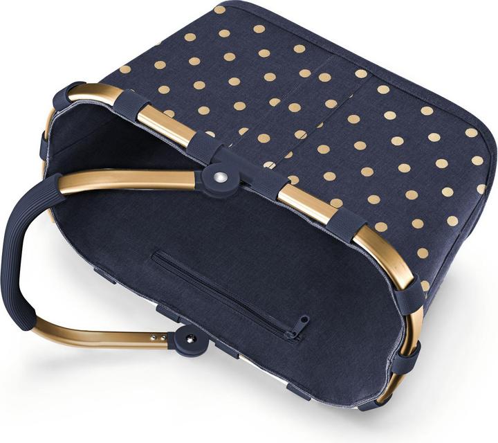 Image du produit reisenthel carrybag XS frame metallic dots blue
