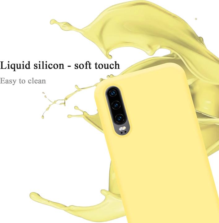 Actual product image Cadorabo TPU Liquid Silicone Case Cover (Huawei P30)