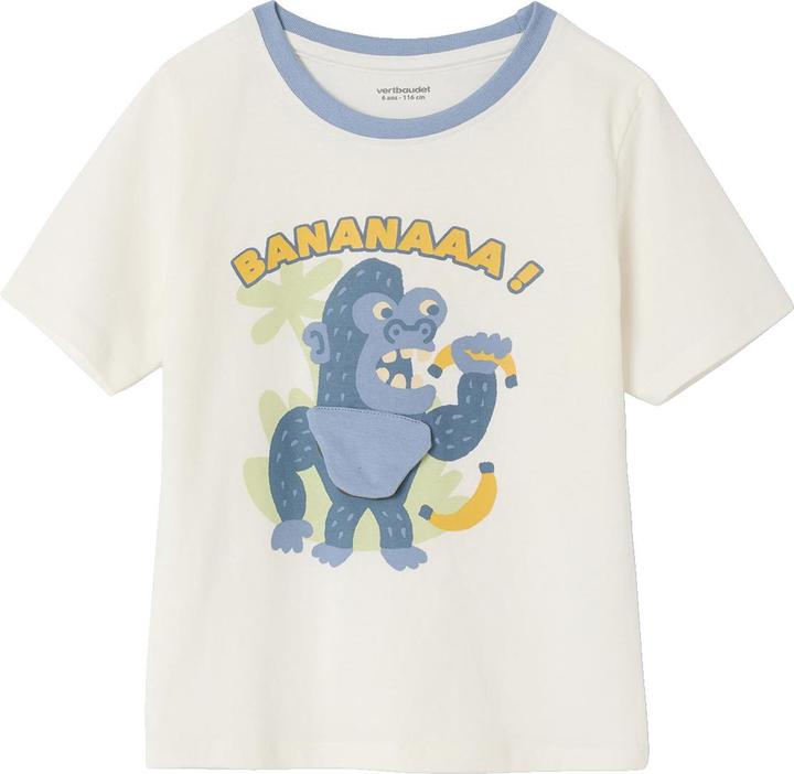 Produktbild Vertbaudet Bio-Kollektion: 2er-Pack Jungen Sommer-Schlafanzüge mit Gorilla (92)