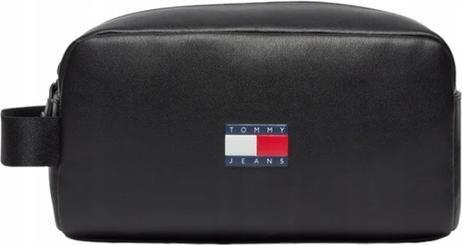 Actual product image Tommy Hilfiger Tjm Heritage Leather Washbag